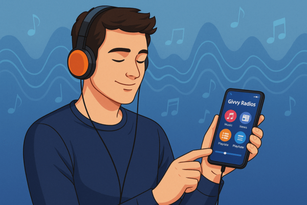 App para aproveitar músicas: conheça o Givvy Radios