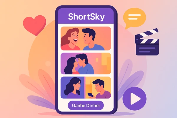 ShortSky: app com dramas curtos emocionantes em HD