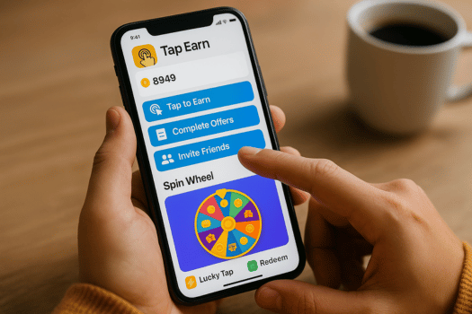 Renda Extra com Tarefas: Ganhe Dinheiro Diariamente com o Tap Earn