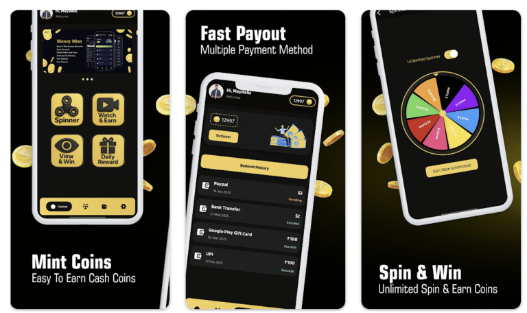Mint Coins ganhar recompensas de forma simples e divertida
