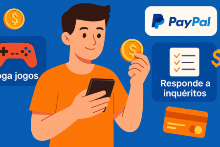 HeyCash ganhar dinheiro online respondendo e jogando