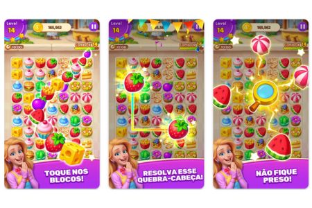 Game para ganhar grana: Tile Crush Connect