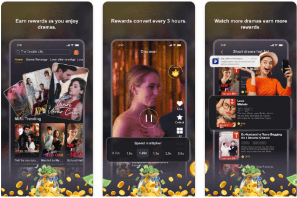 Aplicativo para ganhar dinheiro de verdade: GoldenShort – Earn Money